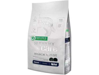 56331 1 nature s protection superior care dog dry black coat adult poultry 1 5 kg z kategorie chovatelske potreby a krmiva pro psy krmiva pro psy granule pro psy