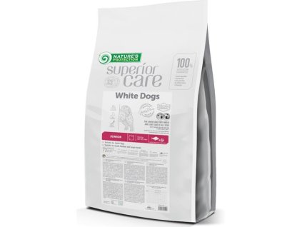 81234 1 nature s protection superior care dog dry white dogs junior white fish 10 kg z kategorie chovatelske potreby a krmiva pro psy krmiva pro psy granule pro psy