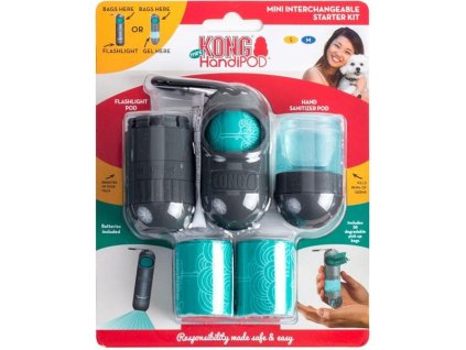 77976 8 handipod mini startovaci set kong z kategorie chovatelske potreby a krmiva pro psy hygiena a kosmetika psa zasobniky a sacky na psi exkrementy