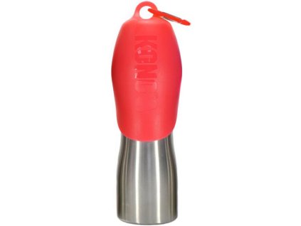 77010 4 cestovni lahev h2o stainless steel 740ml cervena kong z kategorie chovatelske potreby a krmiva pro psy misky a davkovace pro psy cestovni misky pro psy