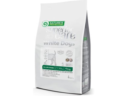 81243 1 nature s protection superior care dog dry white dogs insect 4 kg z kategorie chovatelske potreby a krmiva pro psy krmiva pro psy granule pro psy