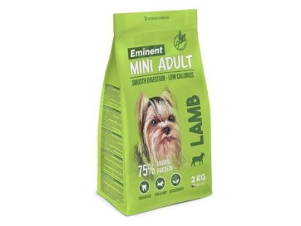 35289 eminent dog adult mini lamb 2kg z kategorie chovatelske potreby a krmiva pro psy krmiva pro psy granule pro psy