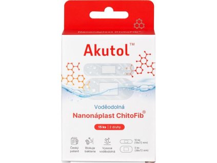101758 akutol nanonaplast chitofib vodeodolne baleni 15 ks