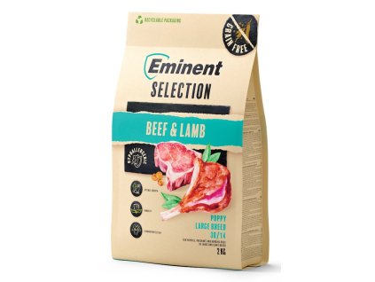 112013 eminent selection puppy large breed beef lamb 2 kg