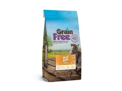 80445 1 best breeder grain free kitten freshly prepared chicken 2 kg z kategorie chovatelske potreby a krmiva pro kocky krmivo a pamlsky pro kocky granule pro kocky