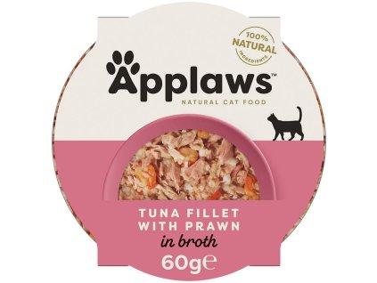 52593 kalisek applaws cat luxury tuna fillet with prawn 60 g