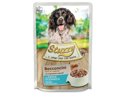 53781 1 kapsicka stuzzy dog morska ryba v zele 100 g z kategorie chovatelske potreby a krmiva pro psy krmiva pro psy kapsicky pro psy