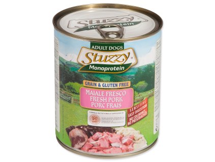 53859 1 konzerva stuzzy dog monoprotein veprove 800 g z kategorie chovatelske potreby a krmiva pro psy krmiva pro psy konzervy pro psy