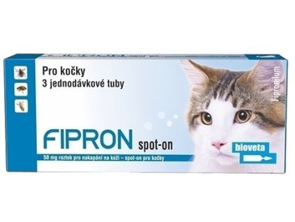15255 1 fipron 50 mg spot on pro kocky 3x 0 5 ml