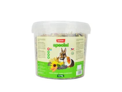 30606 darwin s morce kralik special vedro 2 7kg z kategorie chovatelske potreby a krmiva pro hlodavce a mala zvirata krmiva pro hlodavce a mala zvirata