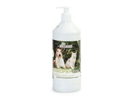 35889 natureca konopny olej pro psy 1l z kategorie chovatelske potreby a krmiva pro psy vitaminy a leciva pro psy doplnkove oleje pro psy