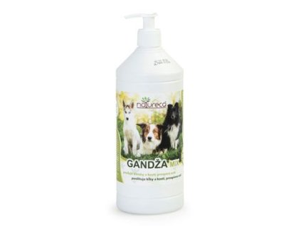 8484 natureca gandza mix 1l z kategorie chovatelske potreby a krmiva pro psy vitaminy a leciva pro psy konopne a cbd produkty pro psy