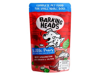 6291 1 barking heads litt paws beef chick salm kapsic ka 150g