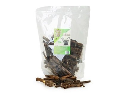 35844 natureca jehneci drstky susene pochoutka pro psy 500g z kategorie chovatelske potreby a krmiva pro psy pamlsky pro psy susene vnitrnosti kosti pro psy