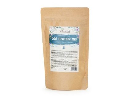 35883 natureca dog protein mix doplnek bilkovin pro psy 250g z kategorie chovatelske potreby a krmiva pro psy vitaminy a leciva pro psy pohybovy aparat u psu