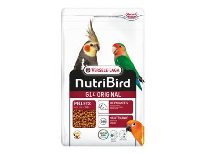 8382 versele laga nutribird g14 original pro papousky 1kg z kategorie chovatelske potreby pro ptaky a papousky krmivo pro papousky