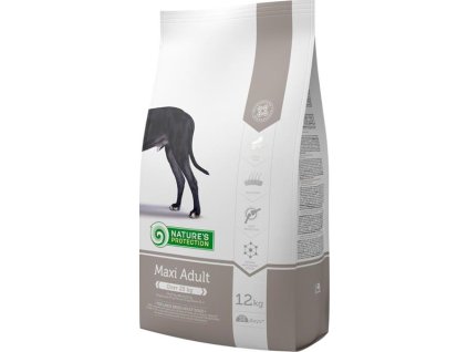 55752 1 nature s protection dog dry adult maxi 12 kg z kategorie chovatelske potreby a krmiva pro psy krmiva pro psy granule pro psy