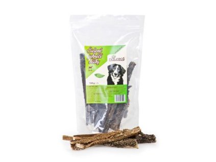 36390 natureca jehneci drstky susene pochoutka pro psy 100g z kategorie chovatelske potreby a krmiva pro psy pamlsky pro psy susene vnitrnosti kosti pro psy