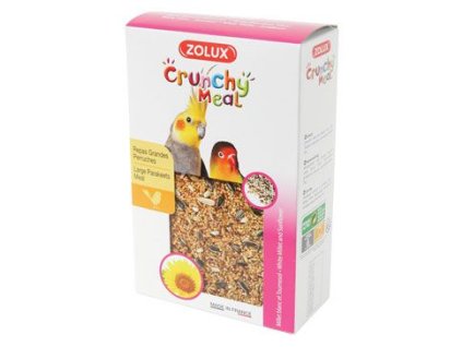53514 1 krmivo pro ptaky crunchy meal large parakeet 800g zolux z kategorie chovatelske potreby pro ptaky a papousky krmivo pro papousky