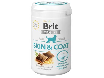 48336 1 brit dog vitamins skin coat 150g z kategorie chovatelske potreby a krmiva pro psy pamlsky pro psy funkcni pamlsky pro psy