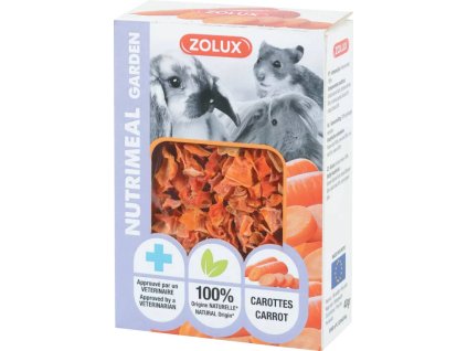81114 pochoutka nutrimeal garden carrot 40g zolux