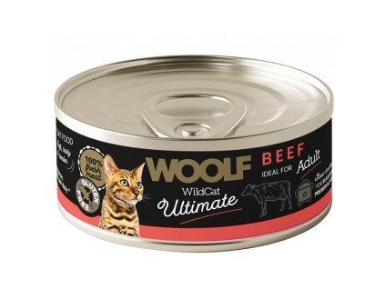 93685 1 woolf wildcat ultimate konz beef pate 85g