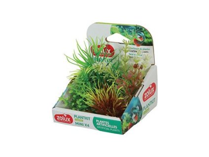 112553 rostliny akvarijni plantkit 4 sada mini 4ks zolux