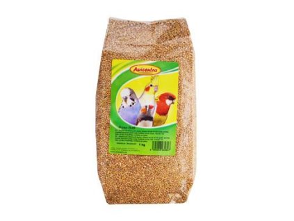 16287 avicentra proso zlute 1kg z kategorie chovatelske potreby pro ptaky a papousky krmivo pro papousky