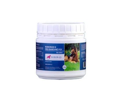 4530 roboran h pro barevne psy 200g z kategorie chovatelske potreby a krmiva pro psy vitaminy a leciva pro psy kuze a srst psu