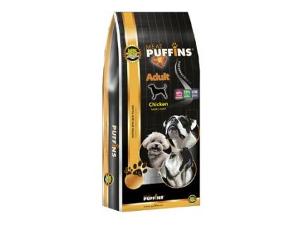 42936 1 puffins dog adult chicken 1kg z kategorie chovatelske potreby a krmiva pro psy krmiva pro psy granule pro psy