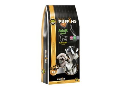 42939 1 puffins dog adult maxi chicken 15kg z kategorie chovatelske potreby a krmiva pro psy krmiva pro psy granule pro psy