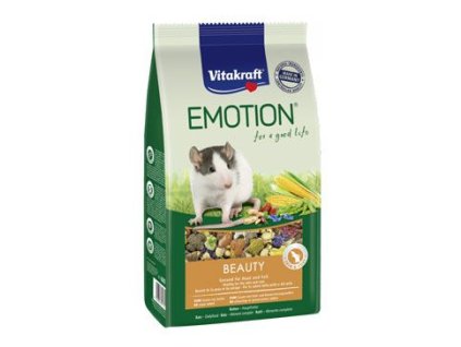15348 vitakraft rodent rat emotion beauty krmivo pro potkany 600g z kategorie chovatelske potreby a krmiva pro hlodavce a mala zvirata krmiva pro hlodavce a mala zvirata