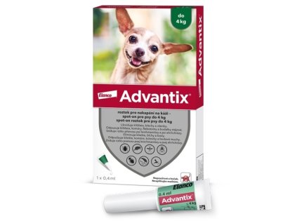 17328 1 advantix spot on 1x 0 4 ml pro psy do 4 kg