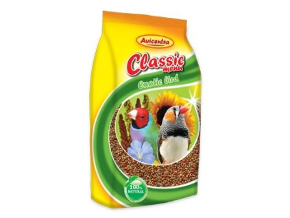 16836 avicentra classic menu krmivo pro drobne exoty 1kg z kategorie chovatelske potreby pro ptaky a papousky krmivo pro papousky