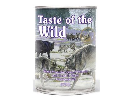 24063 taste of the wild konzerva sierra mountain 390g z kategorie chovatelske potreby a krmiva pro psy krmiva pro psy konzervy pro psy