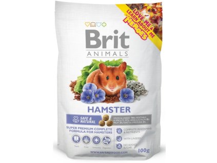 1332 1 brit animals hamster complete 100 g
