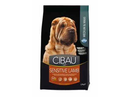 12921 cibau dog adult sensitive lamb rice 2 5kg z kategorie chovatelske potreby a krmiva pro psy krmiva pro psy granule pro psy