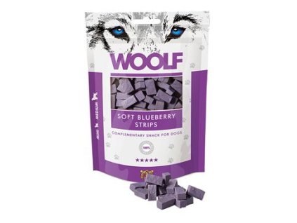 45267 1 woolf pochoutka soft blueberry strips 100g z kategorie chovatelske potreby a krmiva pro psy pamlsky pro psy polomekke pamlsky pro psy