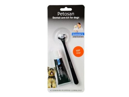 26526 petosan sada pro dentalni hygienu toy dog z kategorie chovatelske potreby a krmiva pro psy hygiena a kosmetika psa pece o psi zuby