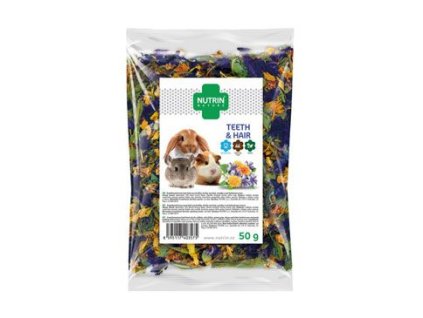 30597 nutrin nature teeth hair 50g z kategorie chovatelske potreby a krmiva pro hlodavce a mala zvirata pamlsky pro hlodavce