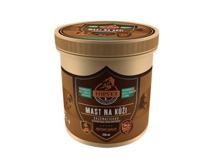 6039 topvet mast na ekzematickou kuzi pro kone 250ml z kategorie chovatelske potreby pro kone vitaminy a leciva