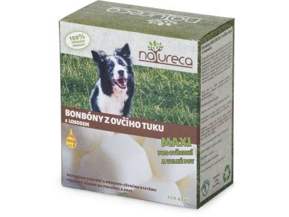 36171 1 bonbony z ovciho tuku s lososem maxi 250gr