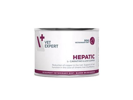 112580 vetexpert vd 4t hepatic dog konzerva 200g