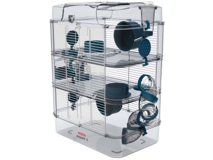 48492 klec krecek rody 3 trio modra 41x27x53cm zolux