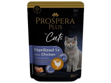 93856 kapsicka prospera plus cat sterilised 1 kure a mrkev 85g