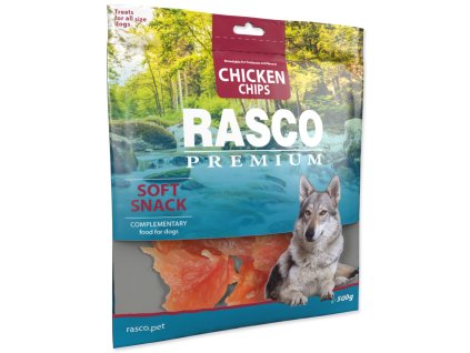 52944 1 pochoutka rasco premium platky s kurecim masem 500 g z kategorie chovatelske potreby a krmiva pro psy pamlsky pro psy susena masicka pro psy