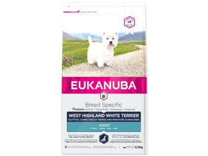 51978 1 eukanuba west highland white terrier 2 5 kg z kategorie chovatelske potreby a krmiva pro psy krmiva pro psy granule pro psy