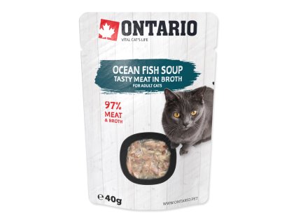 48729 1 ontario cat soup ocean fish with vegetables 40 g z kategorie chovatelske potreby a krmiva pro kocky krmivo a pamlsky pro kocky polevky a drinky pro kocky