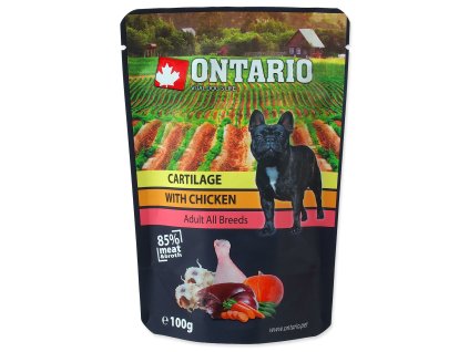 49056 1 kapsicka ontario dog cartilage with chicken in broth 100 g z kategorie chovatelske potreby a krmiva pro psy krmiva pro psy kapsicky pro psy