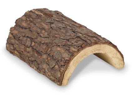 3879 1 nobby woodland tunel drevo 20x15cm z kategorie chovatelske potreby a krmiva pro hlodavce a mala zvirata domecky odpocivadla